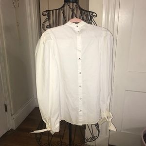 Free People ; white top, unworn w/ tags